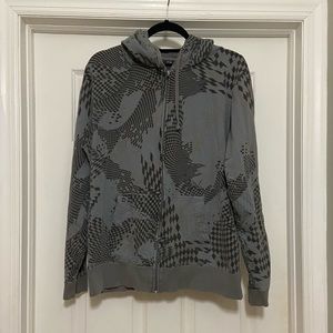 Oakley Patterned Zip-Up Hoodie